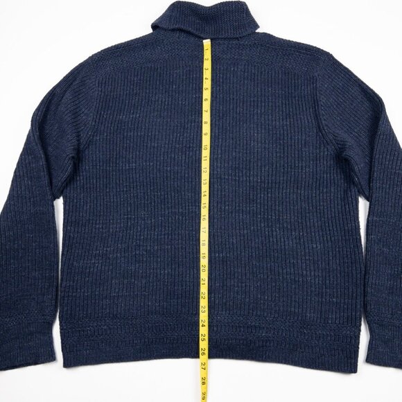 Polo by Ralph Lauren Navy Blue Cardigan Sweater - Picture 9 of 12